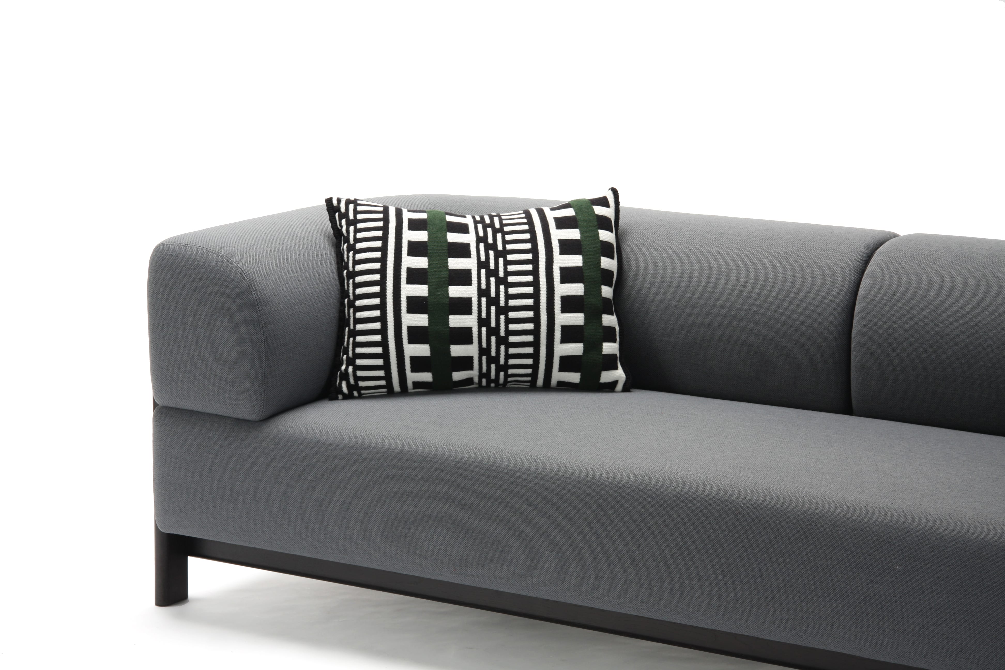 ストライプスクッションL